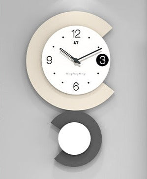 Stylish LED Night Wall Clock for Bedroom