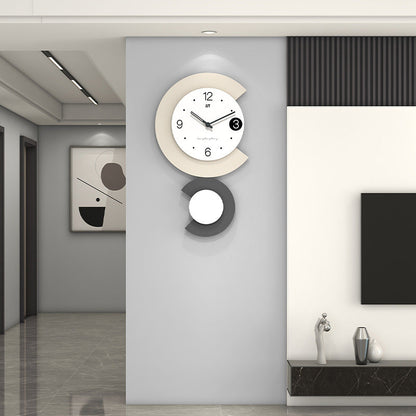 Stylish LED Night Wall Clock for Bedroom