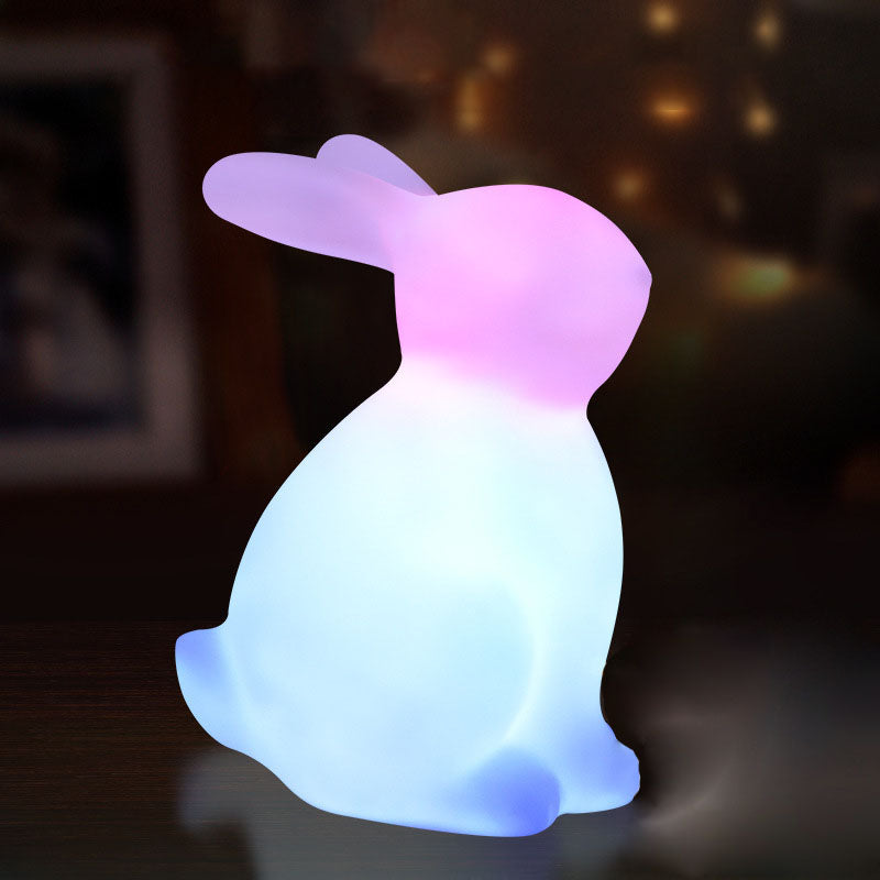 Stylish Cute Bunny LED Nightstand Lamp