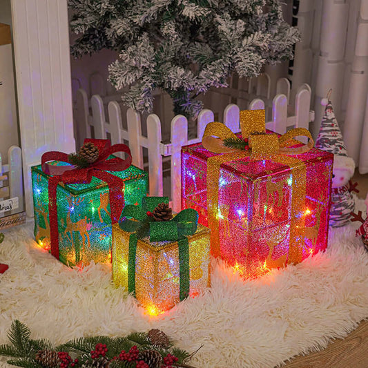 Bright Holiday Christmas Yard Decorations Set - Cofik