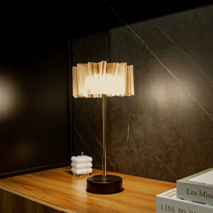 Folded Metal Rechargeable Desk Lamp