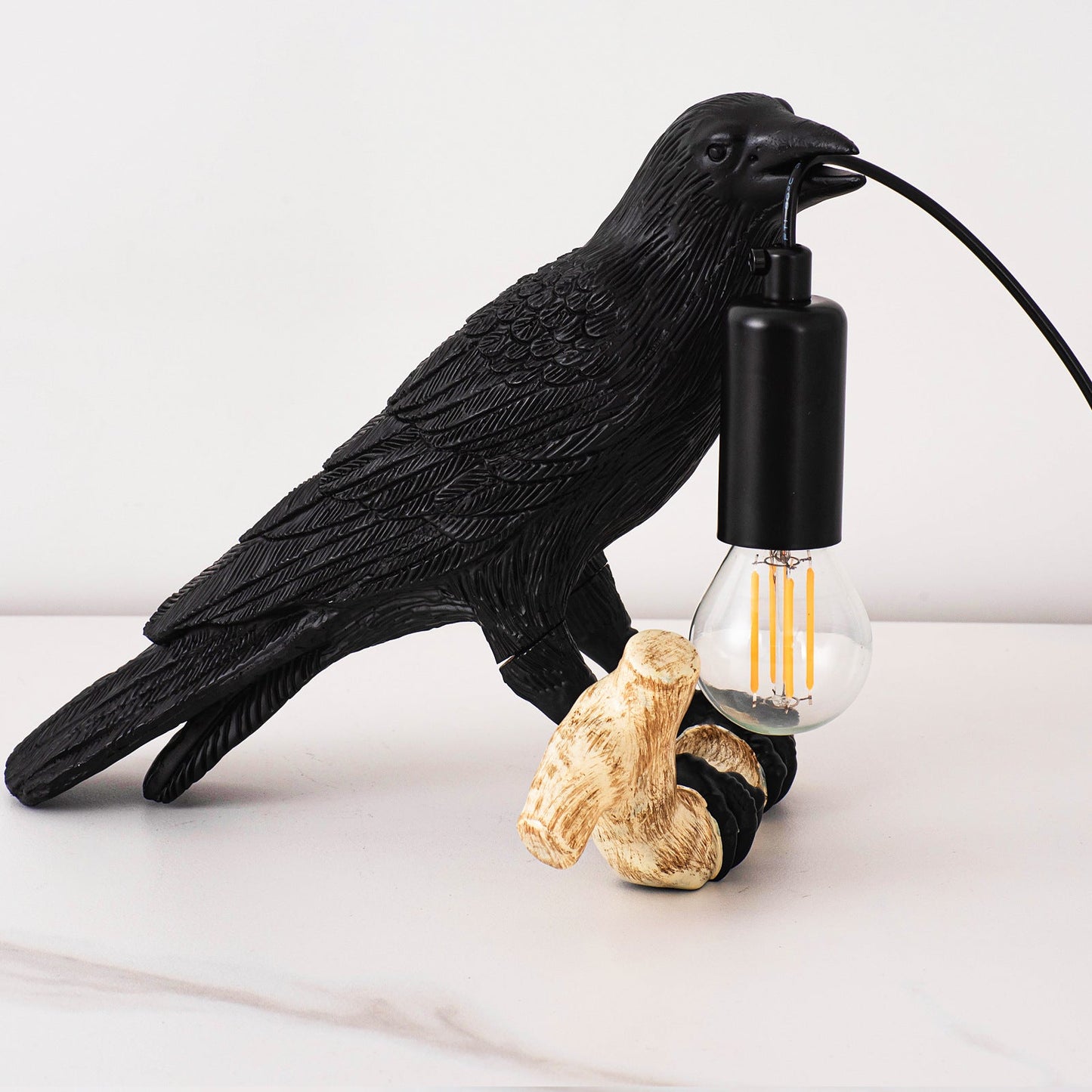 Compact Bird Bedside Table Lamp Nightlight - Cofik