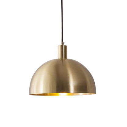 Classic Gold Globe Pendant Light