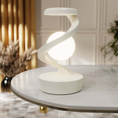 Compact LED Desk Lamp with Wireless Charging and Touch Control