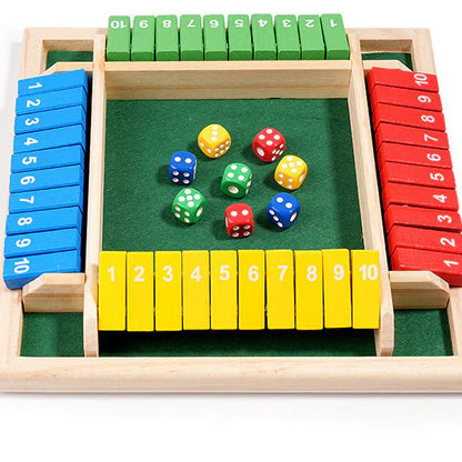 Classic Tabletop Math Board Game for Family Fun