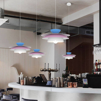 Stylish Round White Ceiling Pendant Light