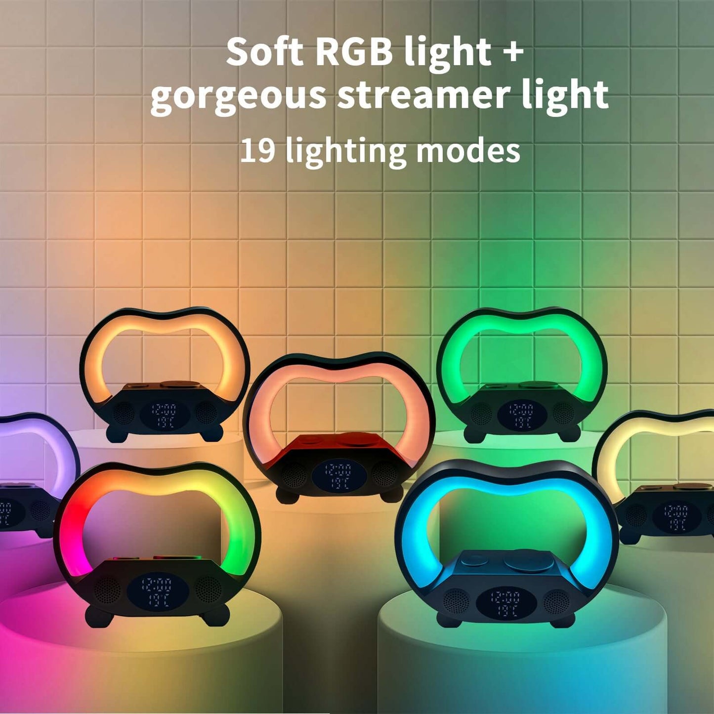Compact Multi-Function Smart Remote Control Lamp Charger - Cofik