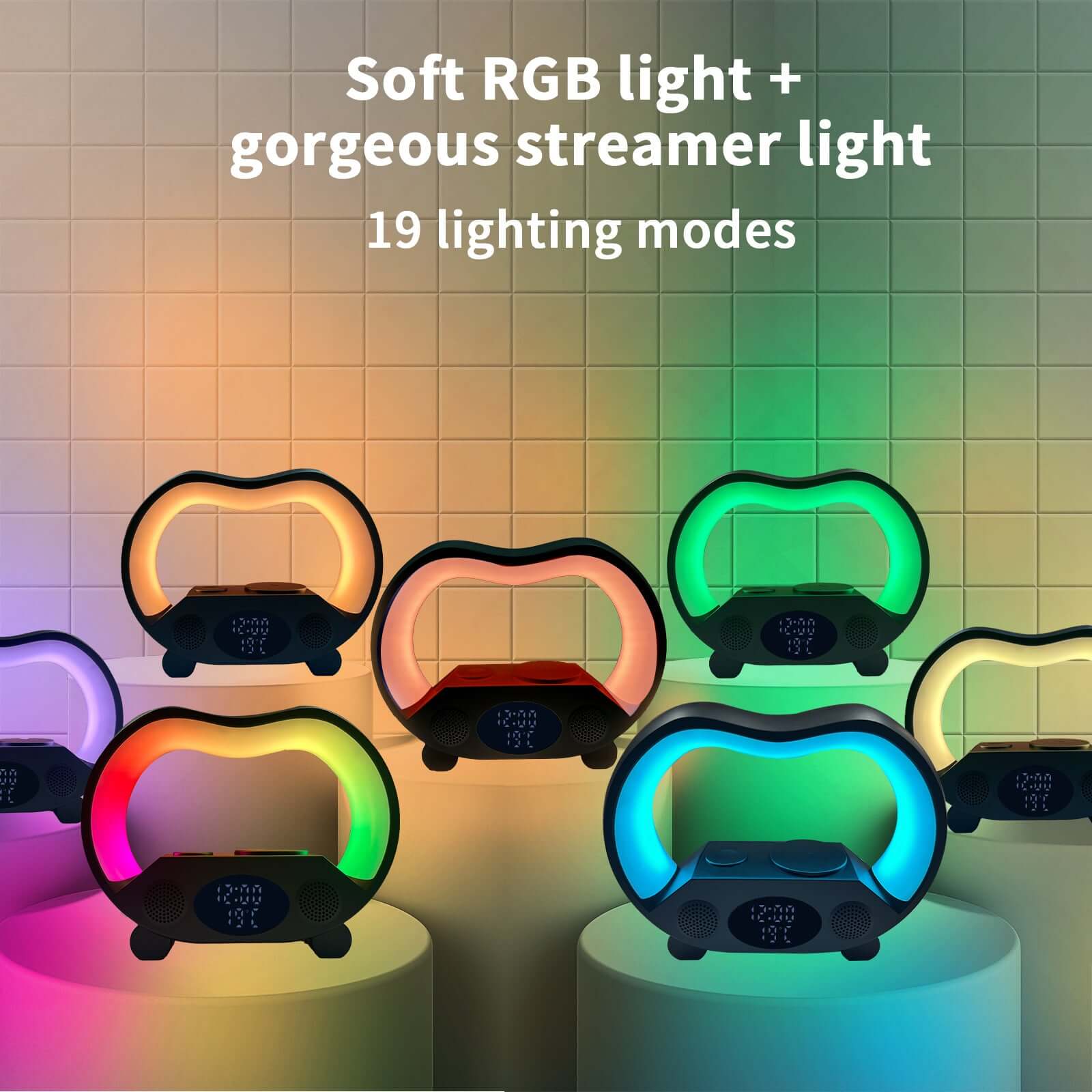 Compact Multi-Function Smart Remote Control Lamp Charger - Cofik