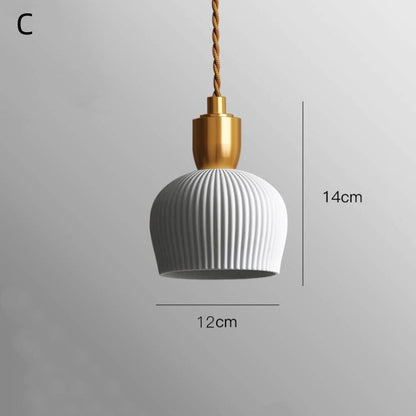 Vintage Style Metal Pendant Light