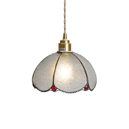 Classic Glass Shade Pendant Lighting Fixture