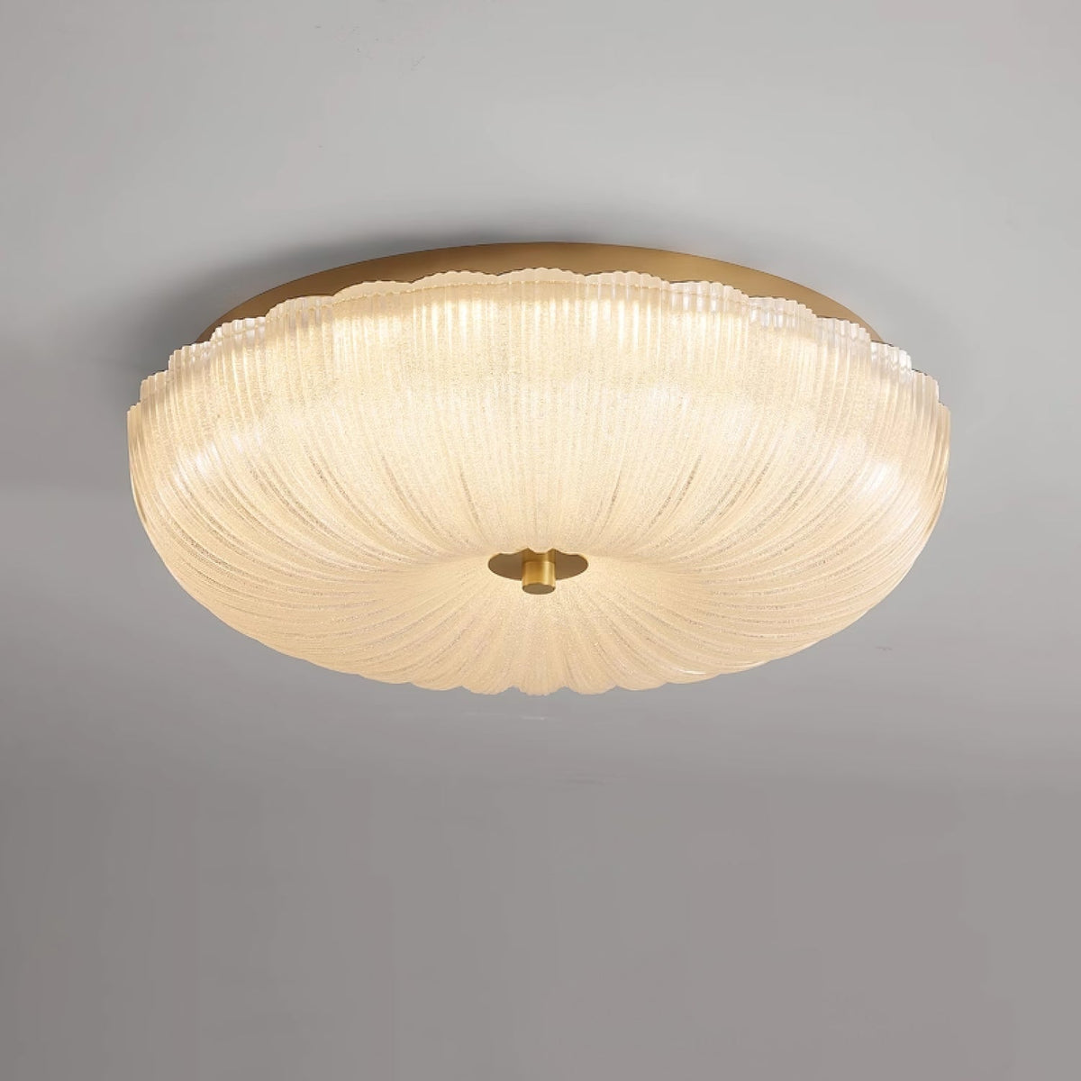 Soft Glass Pendant Light Modern Ceiling Fixture