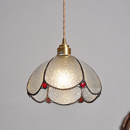 Classic Glass Shade Pendant Lighting Fixture