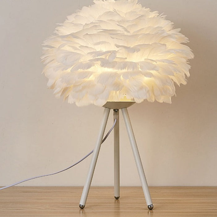 Lightweight Wooden Table Lamp