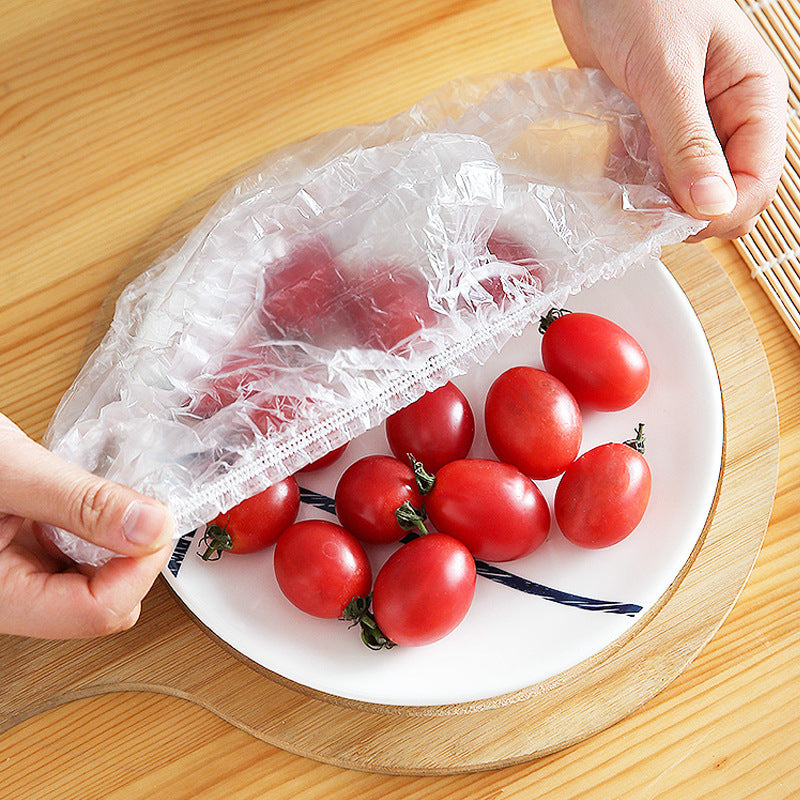 Clear Plastic Food Wrap Covers