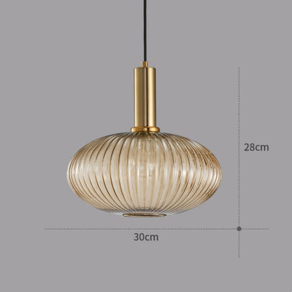 Classic Colorful Glass Pendant Light Fixture