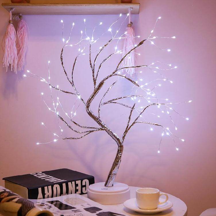 Colorful LED Desk Lamp with Tree Design - Cofik