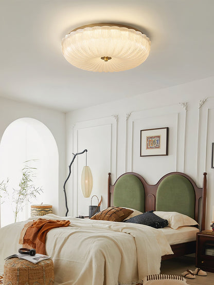Soft Glass Pendant Light Modern Ceiling Fixture
