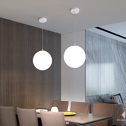 Simple Glass Pendant Ceiling Light Fixture