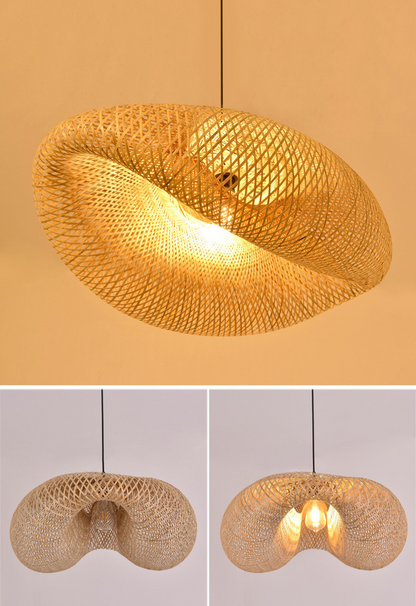 Natural Bamboo Hanging Light