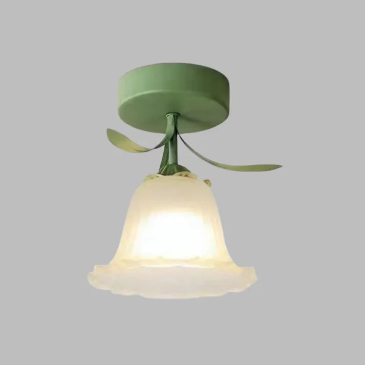 Small Floral Pendant Light