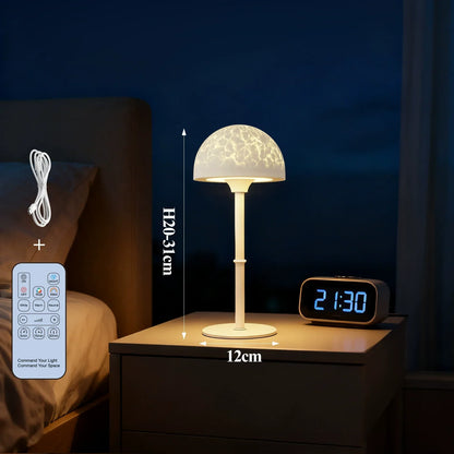 Stylish LED Bedside Table Light with Remote Control