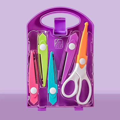 Kid Friendly Craft Cutting Scissors Set - Cofik
