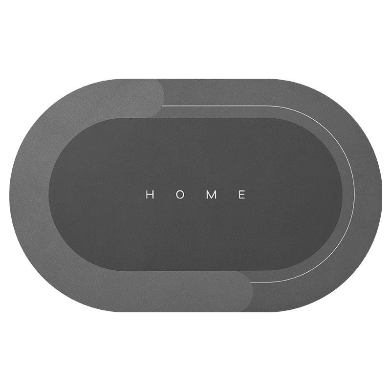 Plush Non-Slip Bathroom Floor Mat
