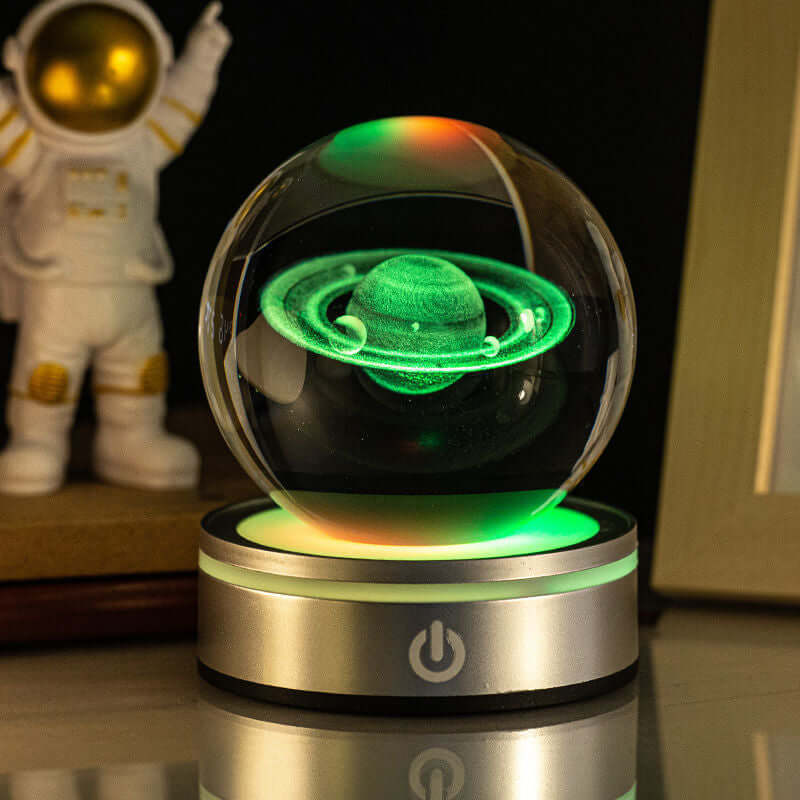Colorful Glass Night Light Lamp Decorative Home Gift