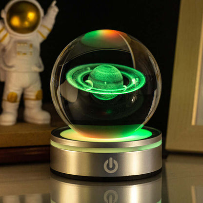 Colorful Glass Night Light Lamp Decorative Home Gift