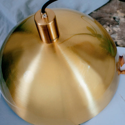 Classic Gold Globe Pendant Light