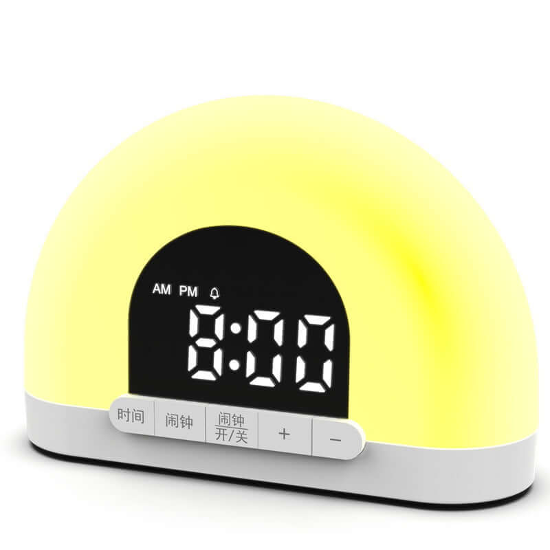 Smart Sunrise Simulation Alarm Table Lamp