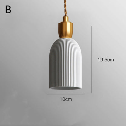 Vintage Style Metal Pendant Light