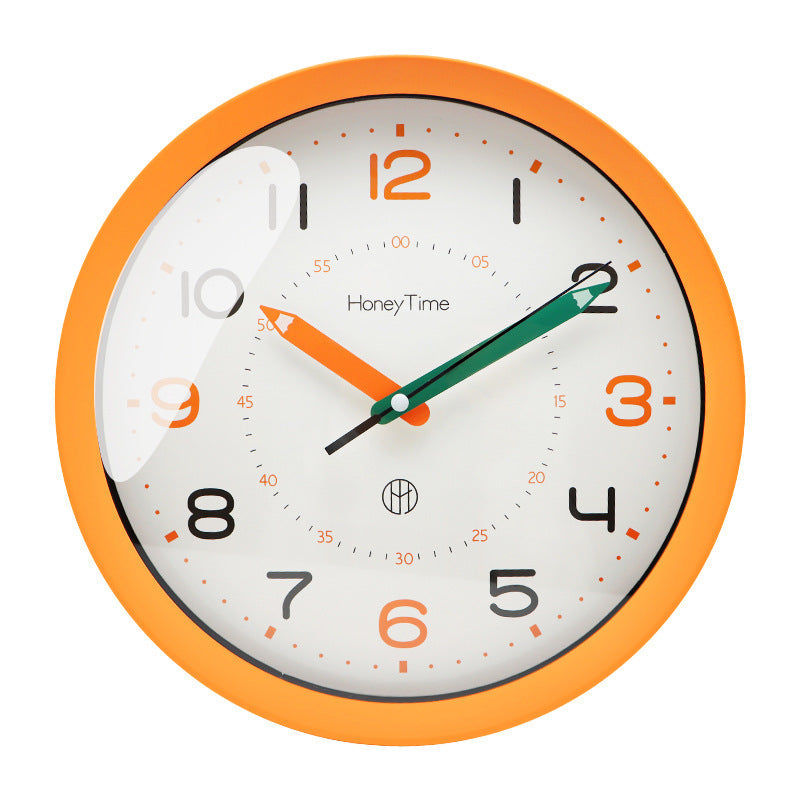 Quiet Kids Room Silent Wall Clock