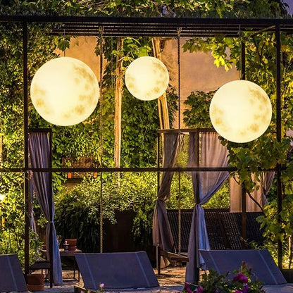 Outdoor Solar Globe Pendant Lantern Light