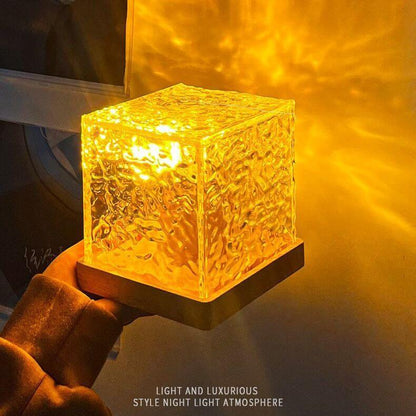 Colorful USB LED Water Wave Night Lamp
