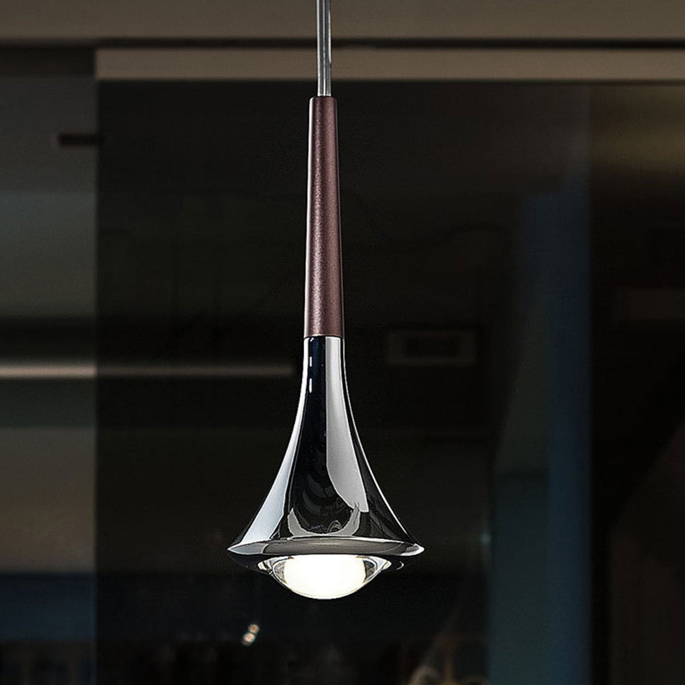 Elegant Crystal Drop LED Ceiling Light