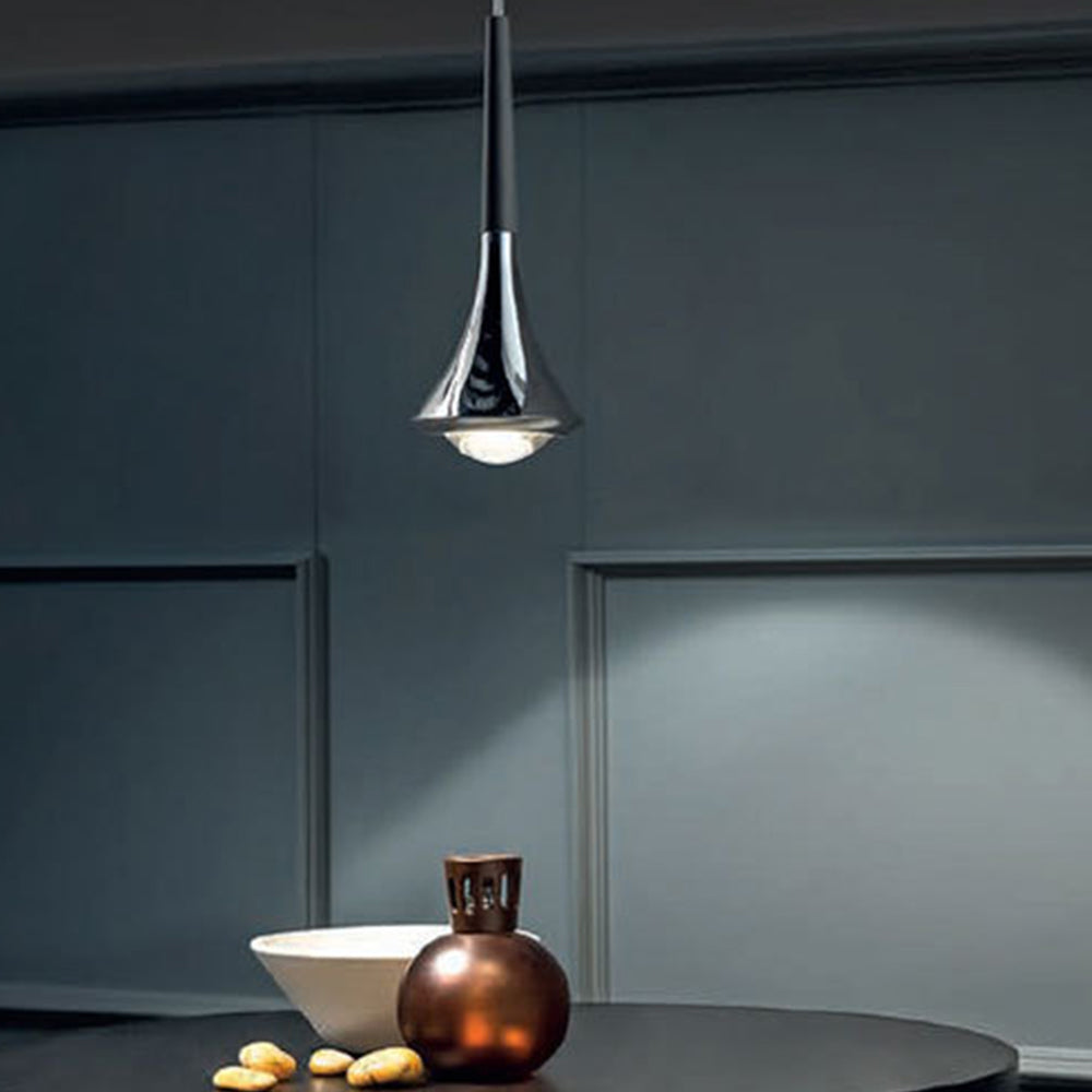 Elegant Crystal Drop LED Ceiling Light