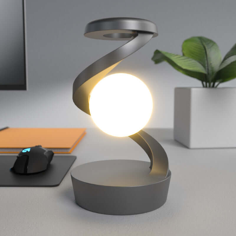 Compact LED Desk Lamp with Wireless Charging and Touch Control - Cofik