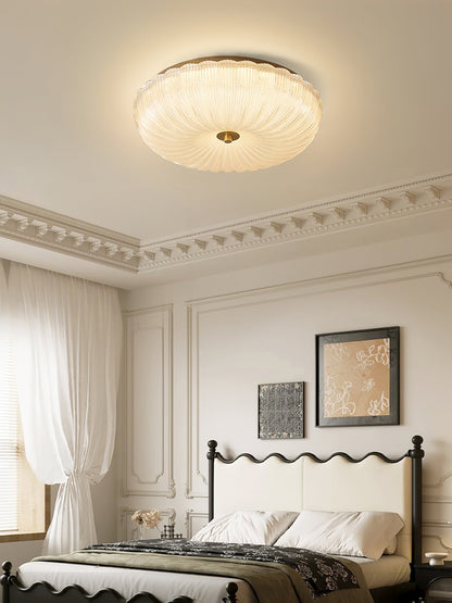 Soft Glass Pendant Light Modern Ceiling Fixture