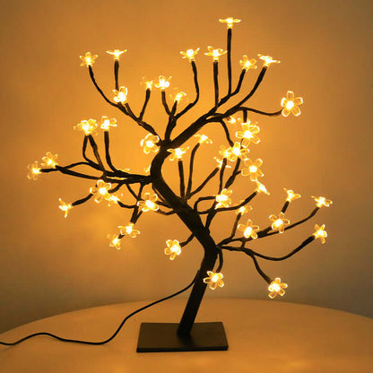 Pink Floral Table Lamp for Home Decor