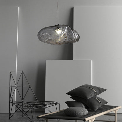 Elegant Glass Drop Pendant Light Fixture for Home
