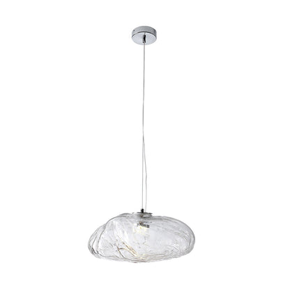 Elegant Glass Drop Pendant Light Fixture for Home
