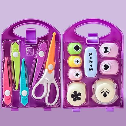 Kid Friendly Craft Cutting Scissors Set