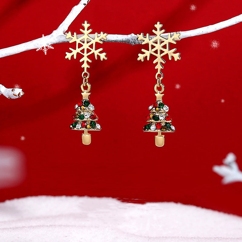Unique Holiday Drop Earrings