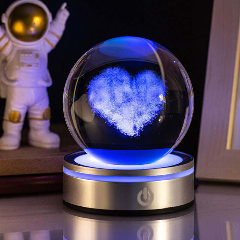 Colorful Glass Night Light Lamp Decorative Home Gift