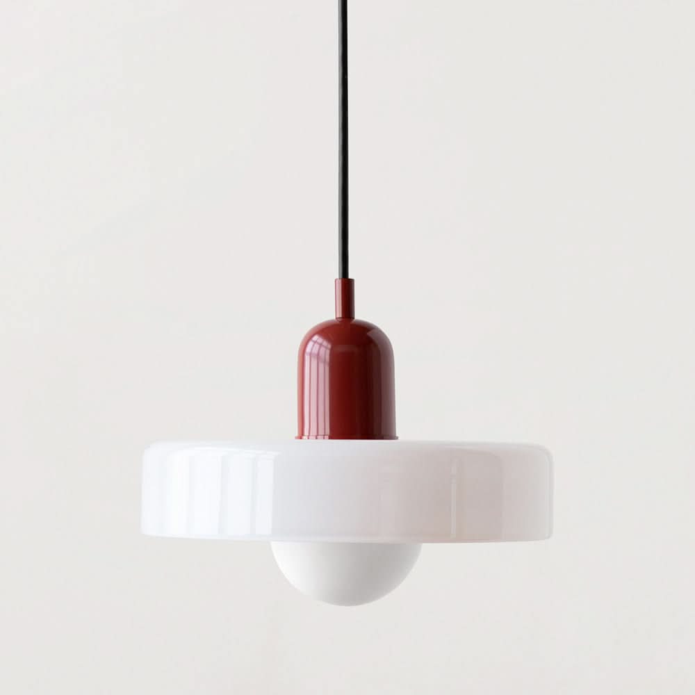 Vibrant Colourful Glass Drop Lamp