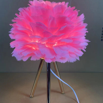 Lightweight Wooden Table Lamp