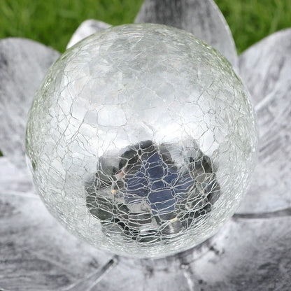 Colorful Outdoor Crackle Solar Lamp