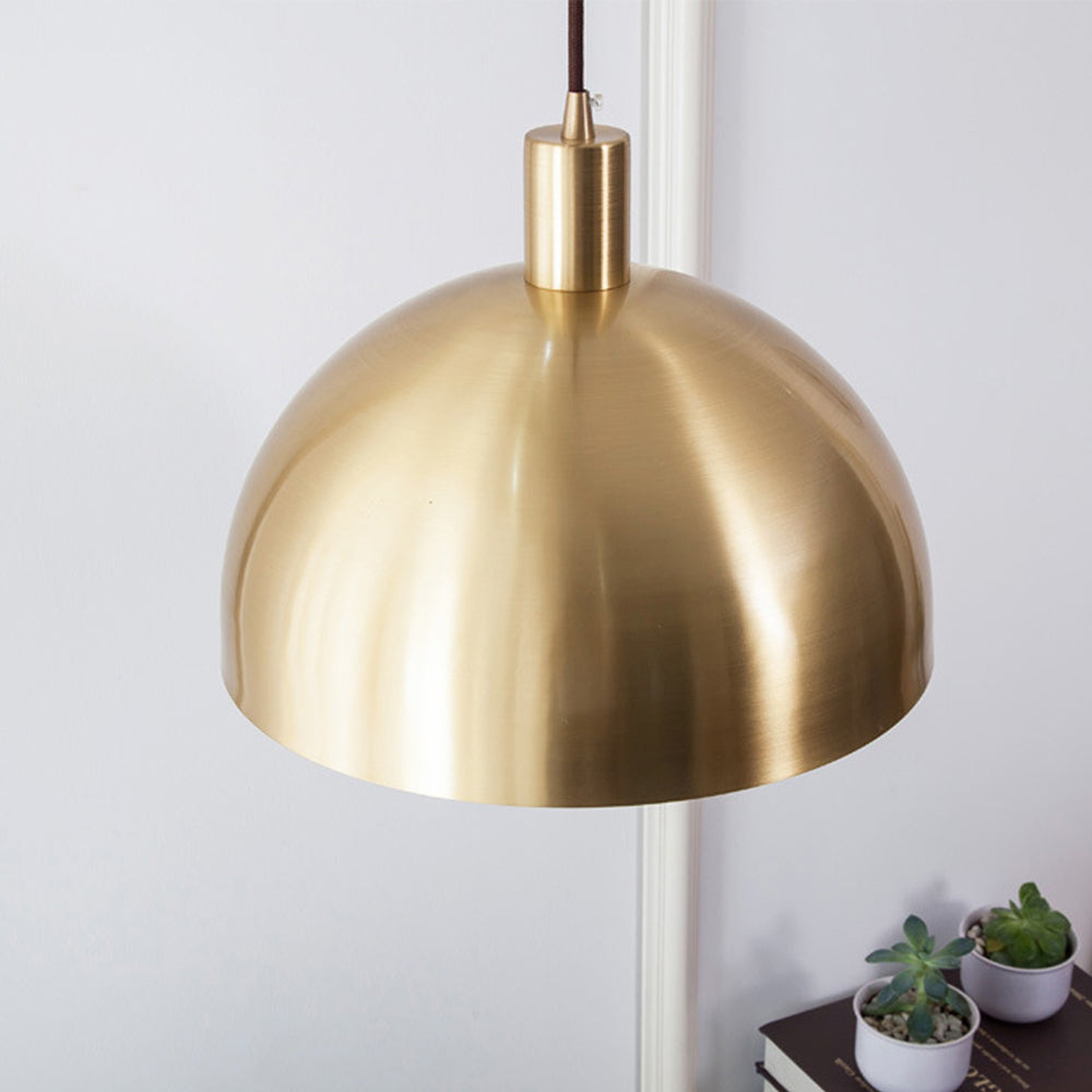 Classic Gold Globe Pendant Light