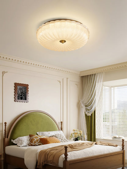Soft Glass Pendant Light Modern Ceiling Fixture